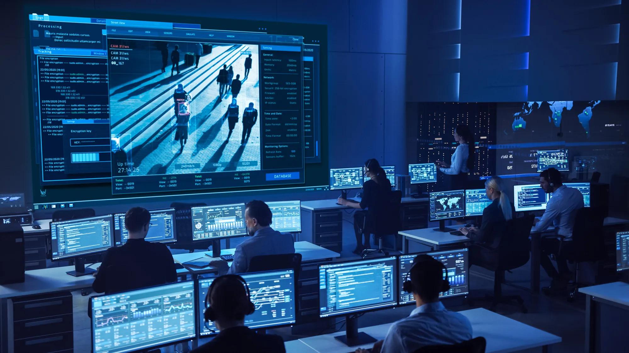 Barco control room Video Wall systems